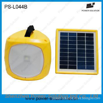 solar plastic lamp with compact design